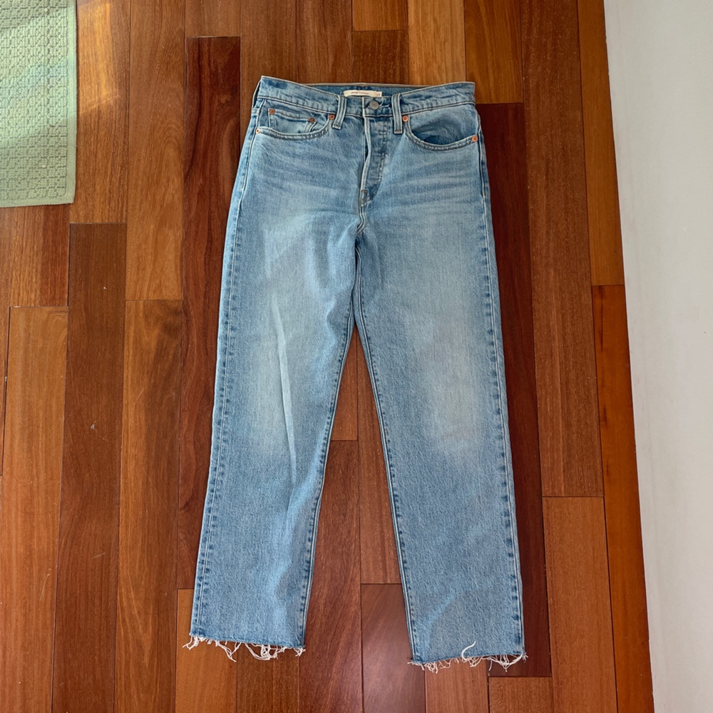 Levi’s wedgie straight jeans size 27 x 28L tango hustle